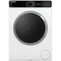 Telefunken Waschmaschine W-9-1400-A-W, 9 kg, 1400 U/min - Waschmaschine mit Dampffunktion und Inverter Motor für leisen Betrieb. Ideal für Familien mit hohem Waschaufkommen, Energieeffizienzklasse A.