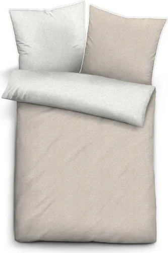 biberna Bettwäsche Braun von biberna