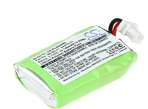 TECHTEK Akku Kompatibel mit [Plantronics] CS540, CS540A, Savi CS540, Savi CS540A Ersetzt 84479-01, für 86180-01