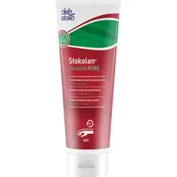 STOKOLAN Hautcreme Sensitive PURE 100ml - Ganzkörperpflege mit beruhigender Formel, ideal für empfindliche Haut und schützt vor Austrocknung.