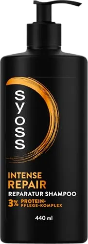 Syoss Intense Repair Reparatur-Shampoo (440 ml), für geschädigtes Haar