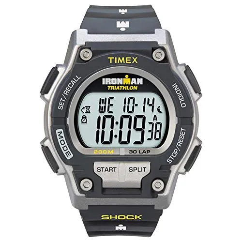 Timex Ironman T5K195 Herren-Armbanduhr, 42 mm, Schwarz von Timex