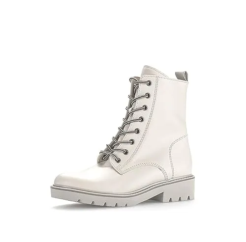Gabor Damen Combat Boots in weiß von Gabor