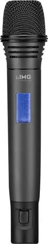 IMG Stageline TXS-606HT/2 Funk-Gesangs-Mikrofon - Mikrofone mit vier Funkkanälen, warmem Sound und hoher Rückkopplungssicherheit für professionelle Anwendungen und optimale Sprachverständlichkeit.