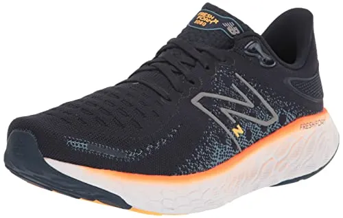 New Balance Fresh Foam 1080 V12 Herren Laufschuhe Gr. 41,5 - Laufschuhe mit Fresh Foam X-Mittelsohle für maximale Dämpfung und unvergleichlichen Komfort. Hergestellt aus 3% organischen Materialien zur Reduzierung des CO2-Fußabdrucks und mit Hypoknit-Obermaterial für Flexibilität.