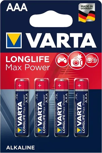 Varta Micro-Batterie Longlife Max Power AAA 4er Pack