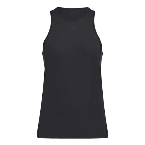adidas Women's Club Tennis Climacool Tank, Black/Black, L