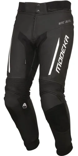 Modeka Valyant Motorradhose - Sportliche Lederhose mit Protektoren - Motorradhosen aus 70% Rindsleder, ideal für Sicherheit und Stil. Mit Protektoren für optimalen Schutz beim Fahren.