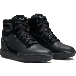 XPD Moto Way H2Out - Wasserdichte Motorradschuhe in Schwarz (41 EU) - Robuste und komfortable Motorradschuhe mit wasserdichter H2OUT® Membrane, perfekter Passform und optimalem Knöchelschutz für sicheres Fahren.