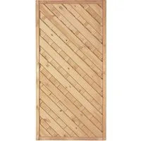 T & J Sichtschutzzaun Maxi-Diagonal-Serie 1 Grün 90 x 180 cm