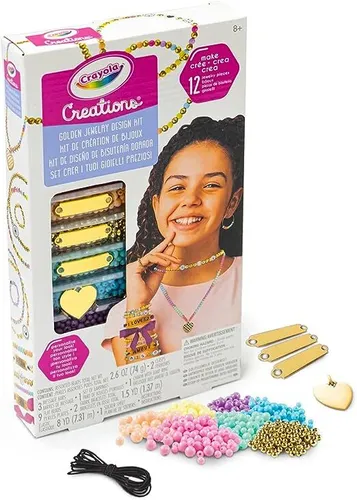 CRAYOLA 042921 Creations Create Deine Blauen Schmuck Kostbar