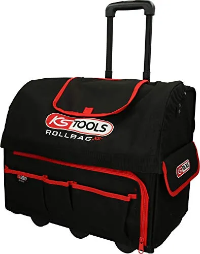 KS Tools 850.0335 ROLLBAG - XL Universal-Werkzeugtasche mit Teleskop-Trolly, robust und ideal für professionelle Handwerker
