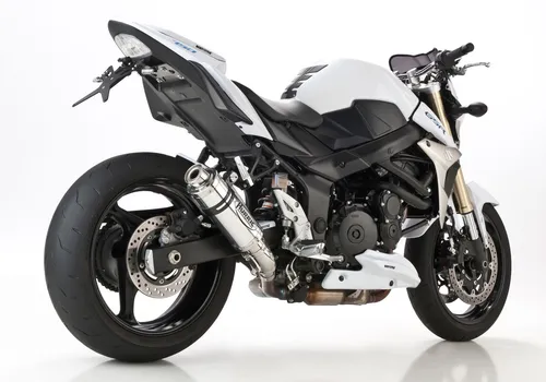 Hurric Auspuff SUPERSPORT silber für Suzuki GSR 750