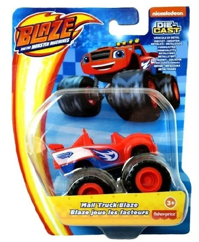 MAIL TRUCK BLAZE und Die Monster Maschinen Machines 1:64 Die-cast Fahrzeuge