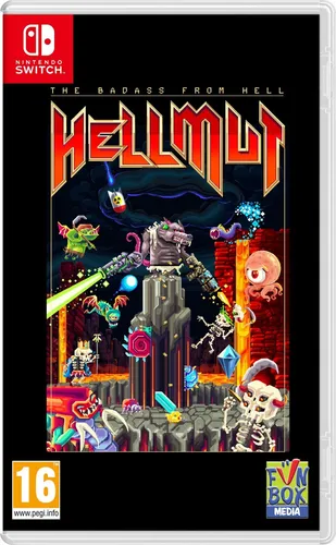 Hellmut The Badass From Hell Switch Nintendo Spiel Key Code Edition DEU & EU NEU