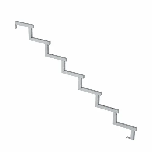 Produktbild Plus Stahltreppenwange verzinkt 17 cm Stufenhöhe