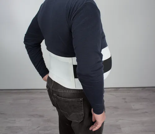 Stützbandage XXL »EXTRA STARK« mit Outlast® in weiß von Hydas