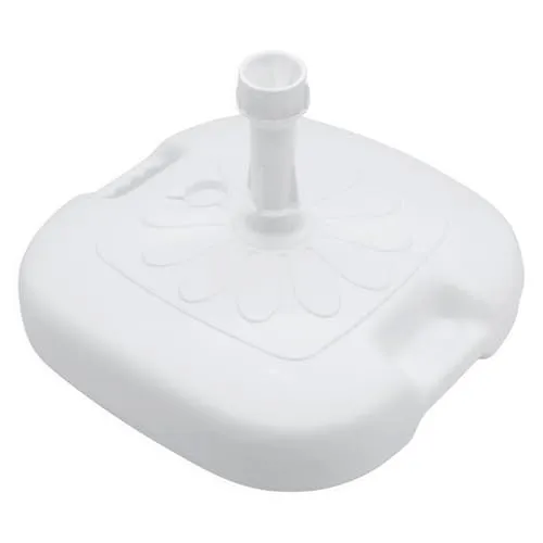 Sonnenschirmständer Weiß von Spetebo