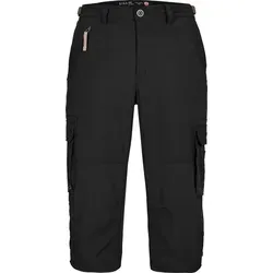 Killtec Funktionscaprihose Schwarz, Größe 58 für Herren - Wanderhosen für Herren von Killtec, schnelltrocknend mit hohem Feuchtigkeitstransport und verstellbarem Bund für optimalen Tragekomfort.