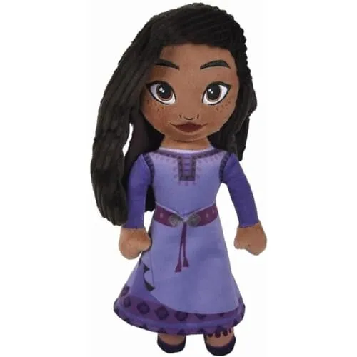 Simba 6315877032 - Disney Wish, Asha, 30cm Plüschfigur, ab den ersten Lebensmonaten geeignet