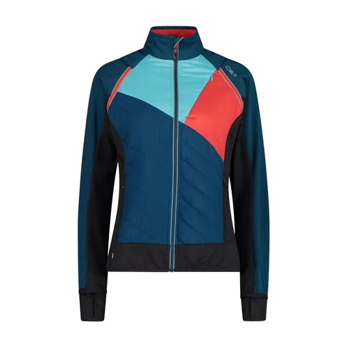 CMP 2in1-Funktionsjacke in Blau, Größe 38 für Damen - Damen-Funktionsjacke mit abzippbaren Ärmeln, leichtgewichtig und wärmeisolierend dank PrimaLoft, ideal für Outdoor-Aktivitäten.