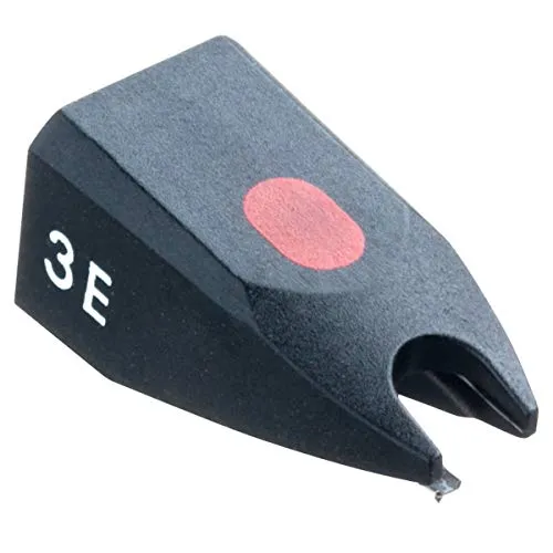 Ortofon Stylus 3E - Hochwertige Ersatznadel - Ersatznadel für Ortofon OM 3E und OMP 3E Tonabnehmer, elliptischer Diamant für präzisen Klang und optimale Wiedergabe.