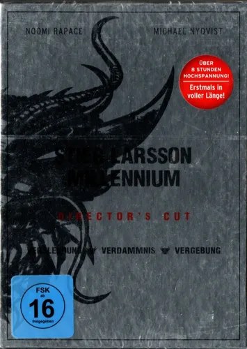 Stieg Larsson - Millennium Trilogie (DC) Verblendung, Verdammnis, Vergebung NEU