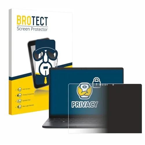 BROTECT Anti-Spy Blickschutzfolie für Dell Pro 13 Premium Privacy Screen Protector [Displayschutz-Folie, Sichtschutz, Blaulichtfilter]