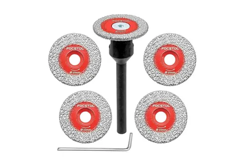 Trennscheibe Diamant Fliesen 5 Stück 6mm Marmor Granit 30mm Rundschaft