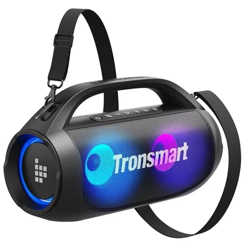 Tronsmart Bang SE Bluetooth-Lautsprecher - 40 W, IPX6 wasserdicht, 24 Stunden Spielzeit und Stereo-Paarung für besten Klang unterwegs