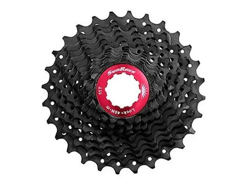 Sunrace CSRX0 Kassette 10-fach, 11-32 Zähne - Kassette für 10-Gang Shimano Road, bietet eine optimale Übersetzung für bergige Strecken und sorgt für eine sanfte Schaltperformance.