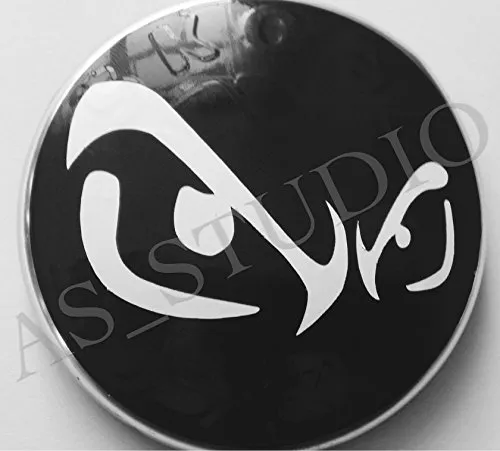 Produktbild 2x 90mm Emblem Folie Böser Blick