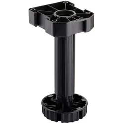 SO-TECH® Möbelfuß Sockelfuß 150 mm verstellbar (40-St) - Möbelfüße für Küchenzeilen, verstellbar für wackelfreie Stabilität und unsichtbare Sockelleistenbefestigung. Ideal für eine professionelle Optik und erhöhte Langlebigkeit.