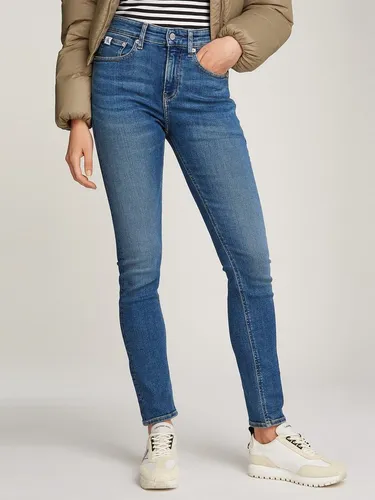 Calvin Klein Jeans SKINNY 5-Pocket-Style blau 31 - Jeans im Skinny Fit aus elastischem Denim für optimalen Tragekomfort, ideal für einen lässigen Look.