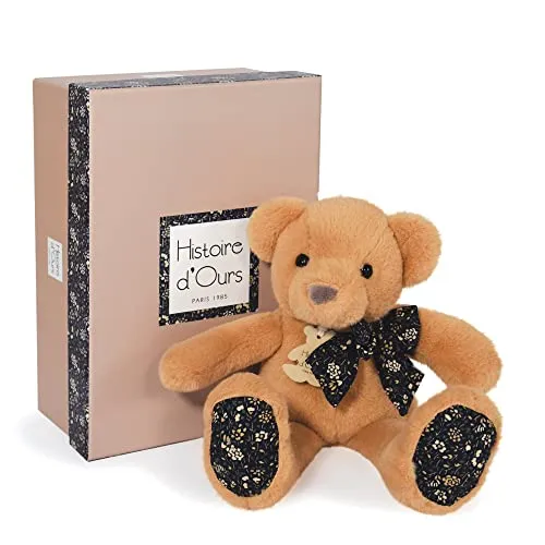 Copain Calin Bär, braun 25cm | Kuscheliger Begleiter für kleine Abenteuer
