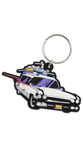 Ghostbusters Ectomobile Schlüsselanhänger Gummianhänger Keychain