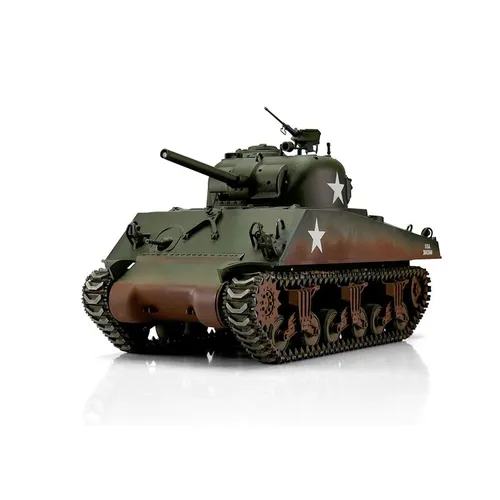 TORRO Panzer PRO 1/16 RC M4A3 Sherman 75mm Tarnfarbe grün - IR - Servo