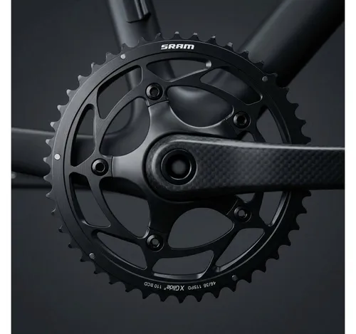 SRAM Kettenschaltung Kettenblatt 11-fach X-Glide Alu 52Z - Hochwertiges Kettenblatt für 11-Gang-Rennräder. X-Glide Technologie sorgt für präzise Schaltvorgänge und optimale Leistung. Ideal für Radfahrer, die Wert auf Effizienz legen.