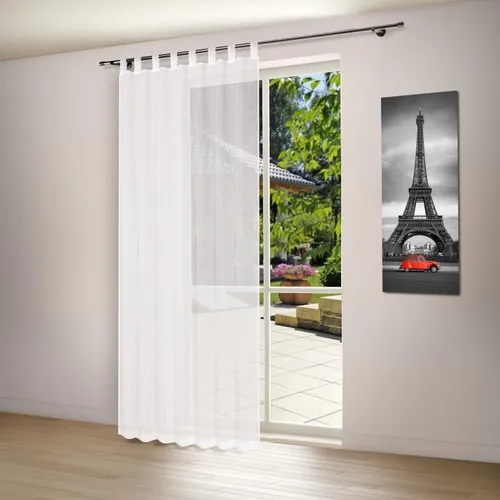 Gerster Schlaufenschal weiß, 145 x 225 cm