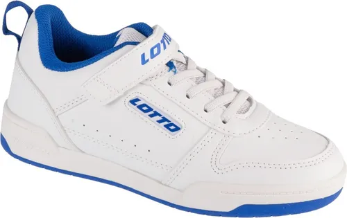 Lotto Toco BC K 2600320K-1050 Sneaker für Jungen – Weiß, Größe 32 - Sneaker für Jungen, ideal für sportliche Aktivitäten mit hervorragendem Halt und Belüftung. Perfekt für Training und Laufen, bietet ganztägigen Komfort und stylisches Design.
