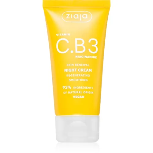 Ziaja Vitamin C.B3 Niacinamide Cremige Nachtmaske 50 ml