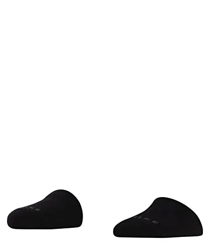 FALKE Damen Füßlinge Toe Sock W In Baumwolle unsichtbar einfarbig 1 Paar, Schwarz Black 3009, ONESIZE