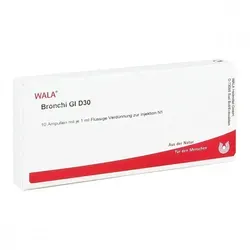 Bronchi GL D 30 Ampullen 10 ml - Anthroposophisches Heilmittel in praktischen Ampullen, unterstützt die Atemwege und fördert das Wohlbefinden.