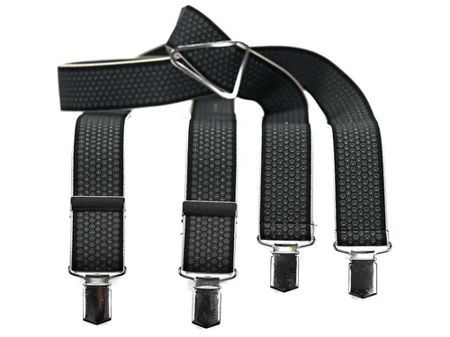 LLOYD Men’s Belts Hosenträger Herrenträger grau - Hochwertige Hosenträger aus 83% Polyester und 17% Elastodien, in eleganten Grau, ideal für einen stilvollen Look.