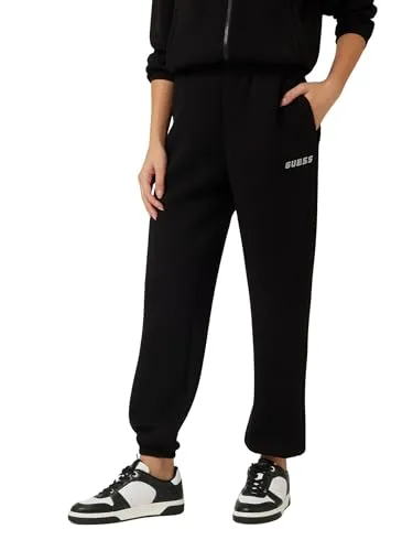 GUESS Cecilia Scuba Jogginghose für Damen, Schwarz (Jet Black), S