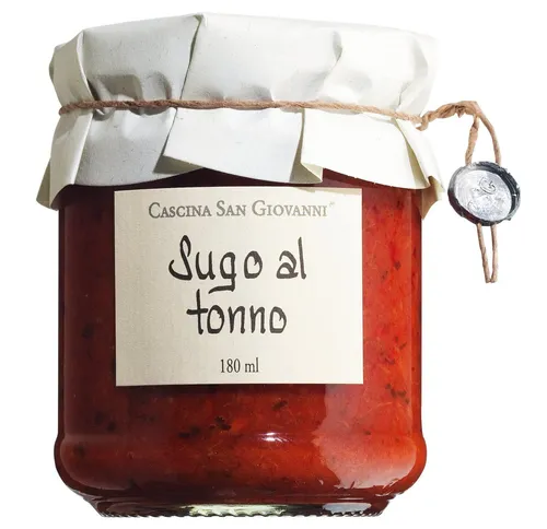 Cascina san Giovanni Sugo al Tonno - Tomatensauce mit Thunfisch 180ml