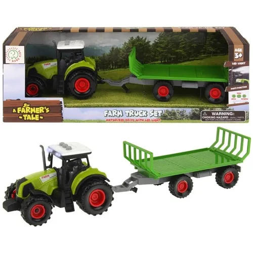 Traktor, Landwirtschaftsmaschine, Anhänger, Strohtransport, Licht, Ton