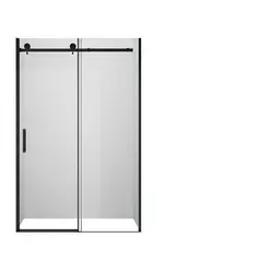 Glaszentrum Hagen Dusch-Einzelschiebetür 125x195cm - Platzsparende Nischenduschkabine - Duschtüren mit hochwertigem ESG-Sicherheitsglas und platzsparendem Schiebetürsystem – ideal für moderne Badezimmer.