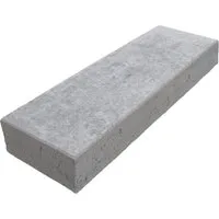 Blockstufe Grau 100 x 35 x 15 cm