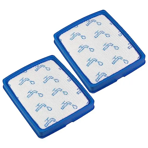 vhbw Filterset 2X Staubsaugerfilter kompatibel mit Philips PowerPro Expert FC9741, FC9742, FC9743, FC9744 Staubsauger - Motoreinlassfilter